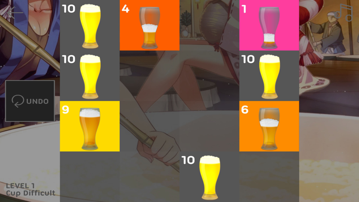 倒满杯子游戏截图