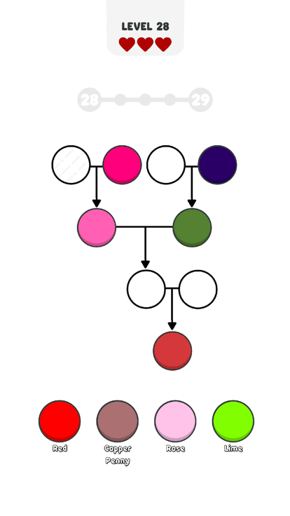 Color Mixing Puzzle游戏截图