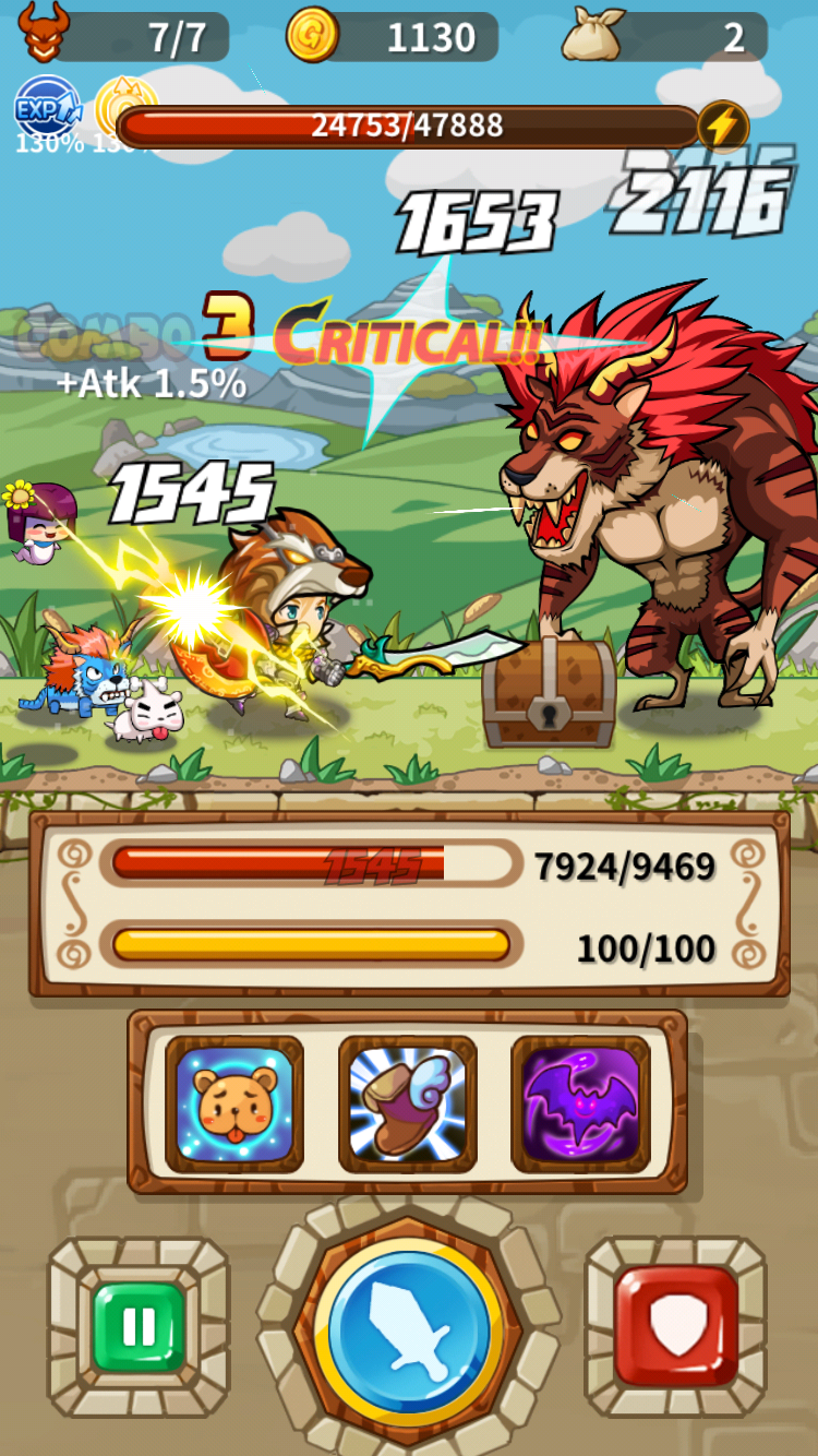 成为英雄游戏截图