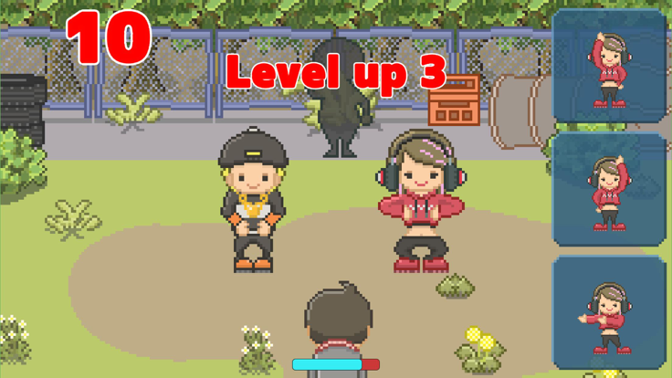 そろえてダンシング　～簡単なリズムダンスゲーム！～游戏截图