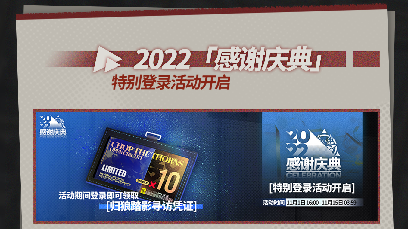 特别登录活动开启