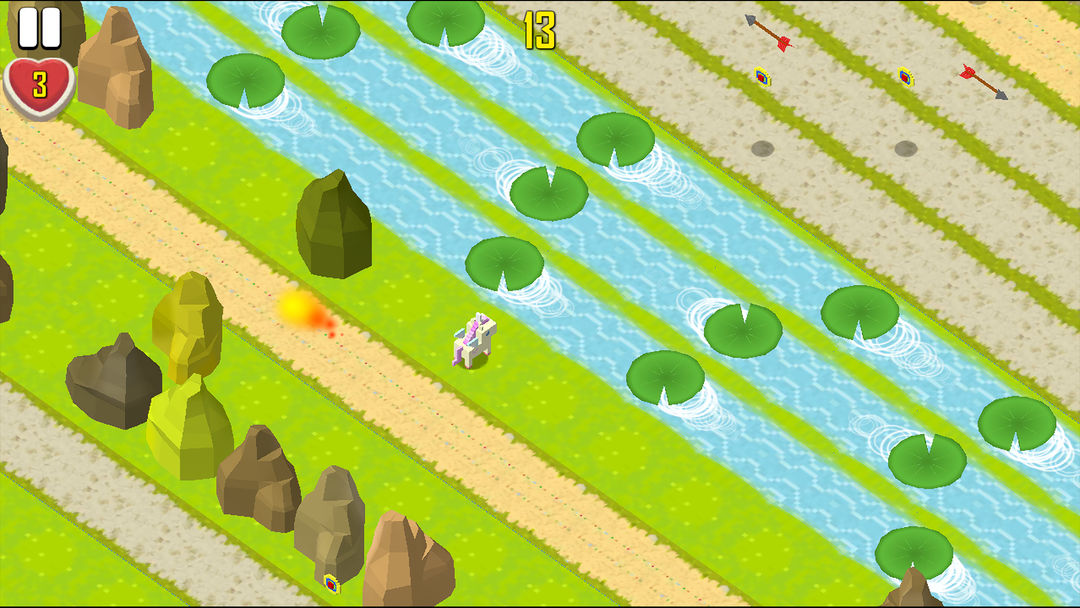 Unico’s Road Crossing游戏截图