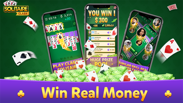 Solitaire Clash: Win Real Cash游戏截图