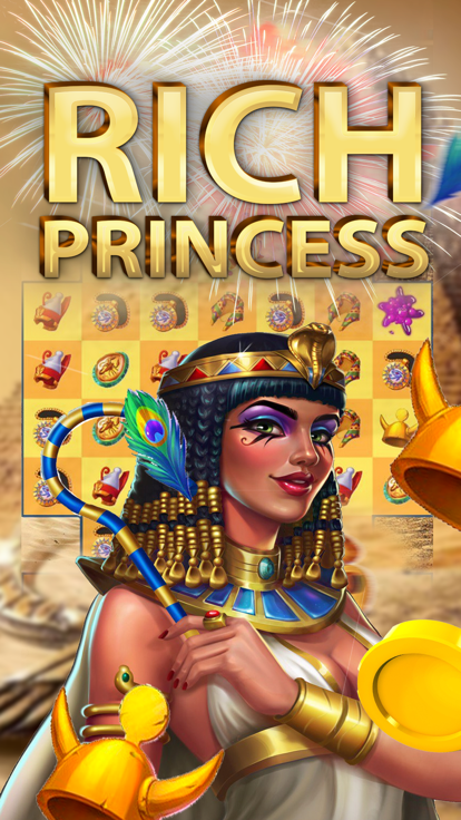 Rich Princess Match Three游戏截图