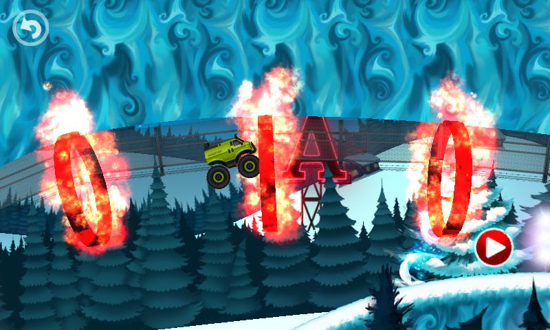 Monster Truck Winter Racing screenshot game