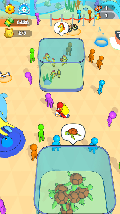 Fish Catch: Build Aquarium游戏截图