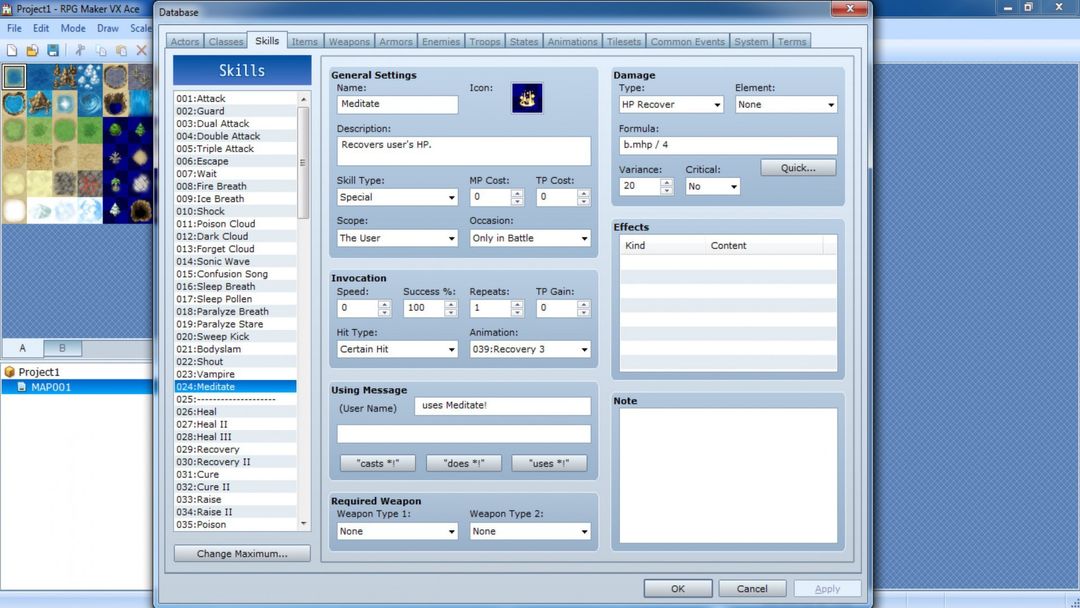 RPG Maker VX Ace游戏截图