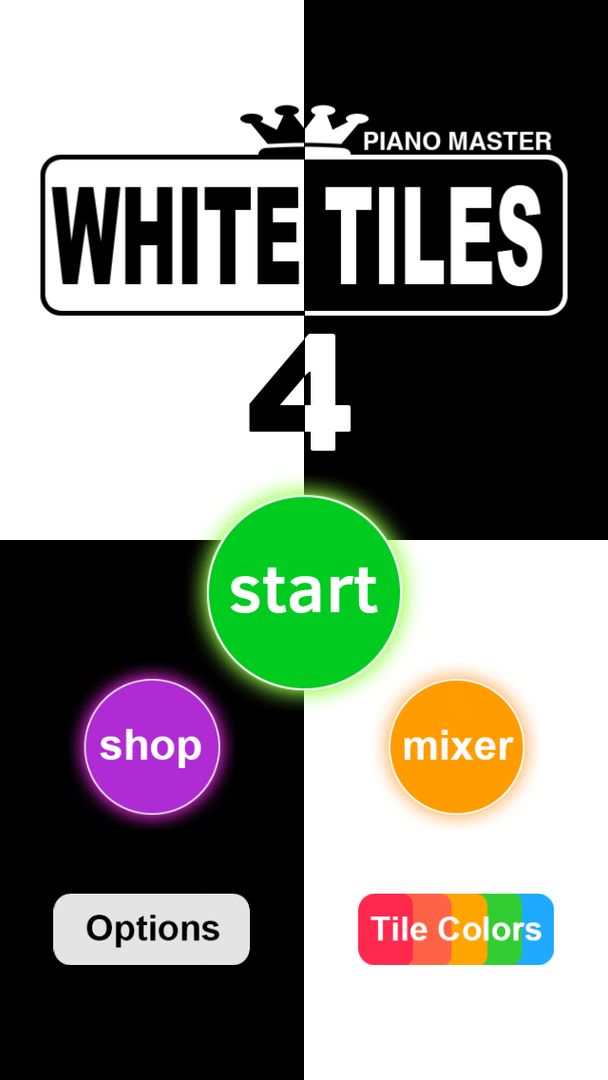 White Tiles 4 : Classic Piano遊戲截圖