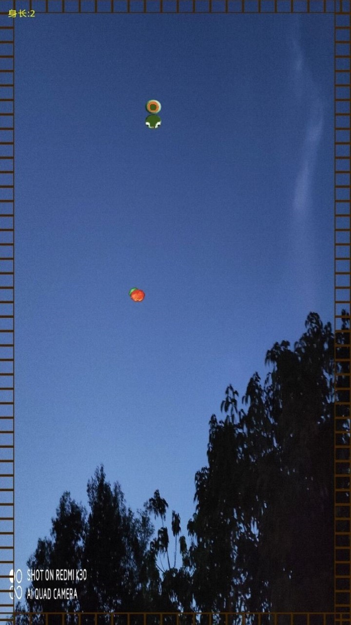 贪吃蛇游戏截图