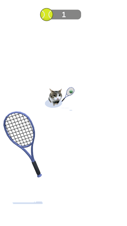 Cool Cat Tennis游戏截图
