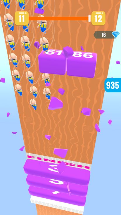 Fall and Push游戏截图