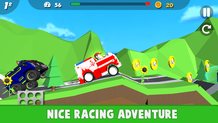 Paw Hill Racing Mission游戏截图