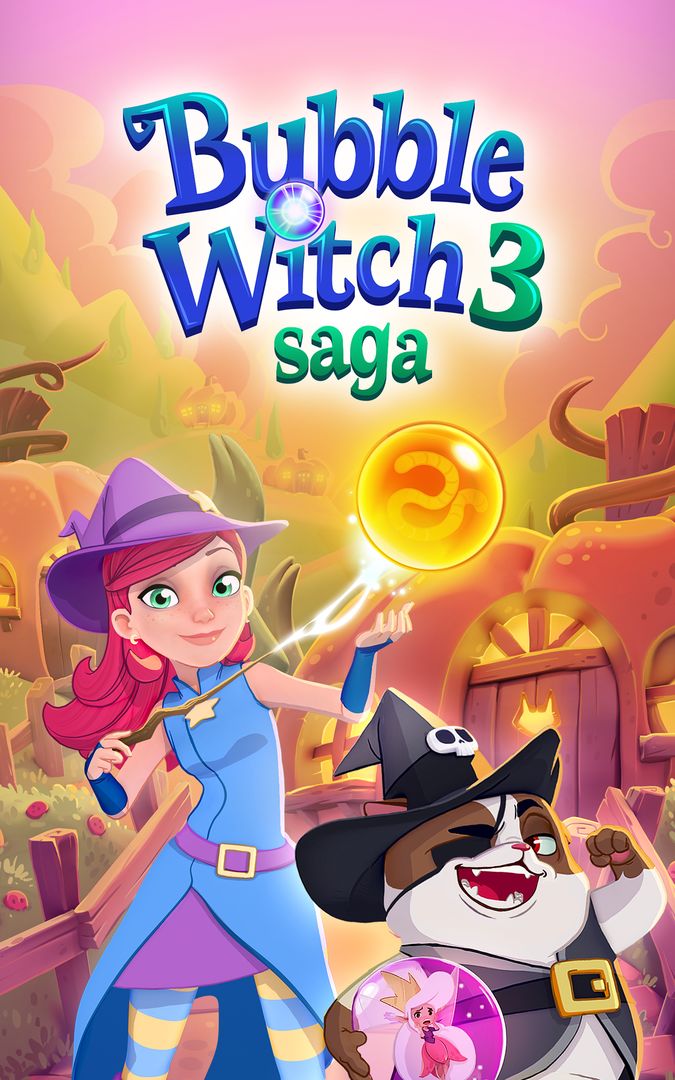 Screenshot of Bubble Witch 3 Saga