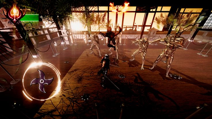 恶魔猎人忍者杀手战斗。 怪物和泰坦风暴袭击暗影大师忍者游戏截图