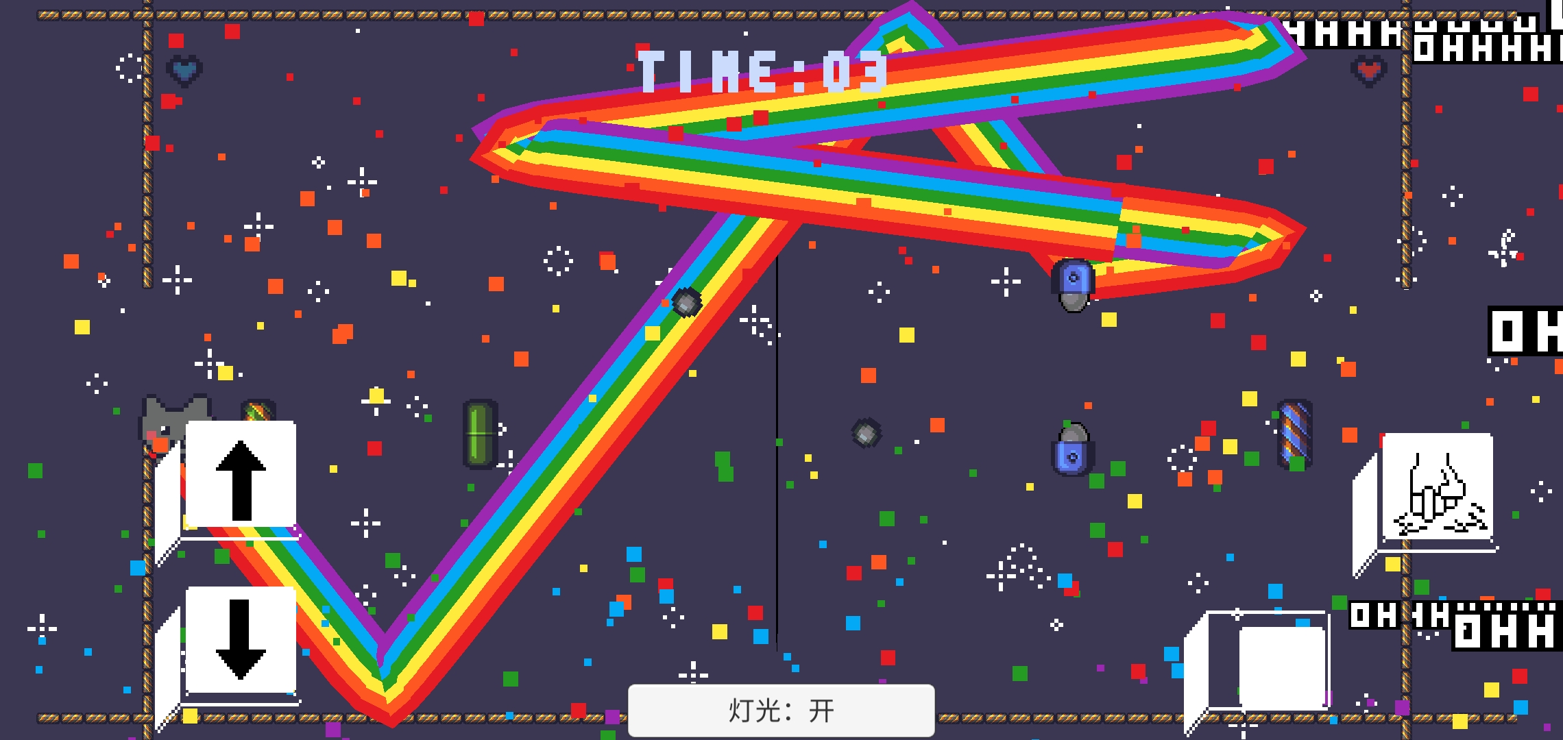 猫猫头弹球游戏截图