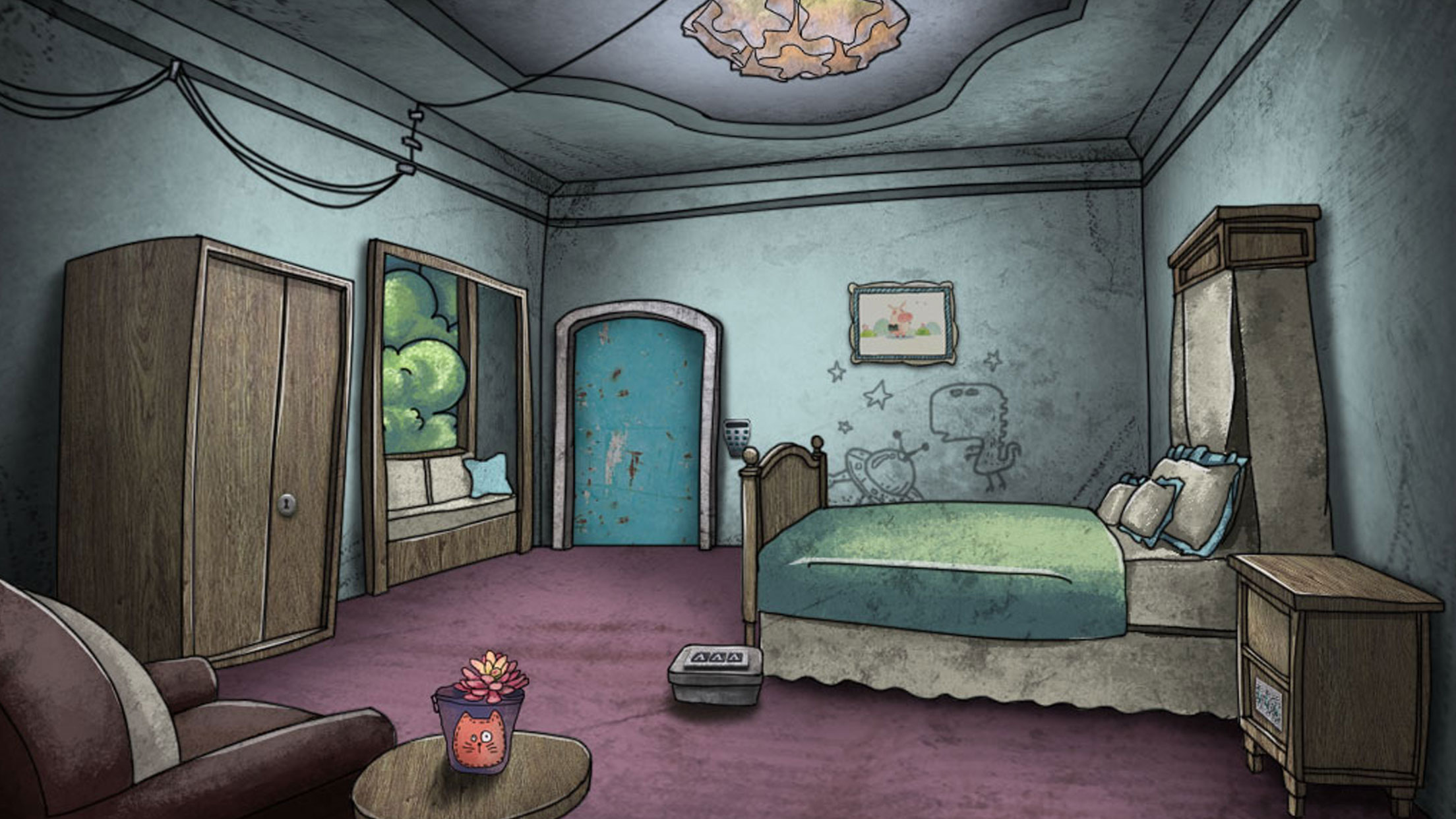 逃出猫咪的房间游戏截图