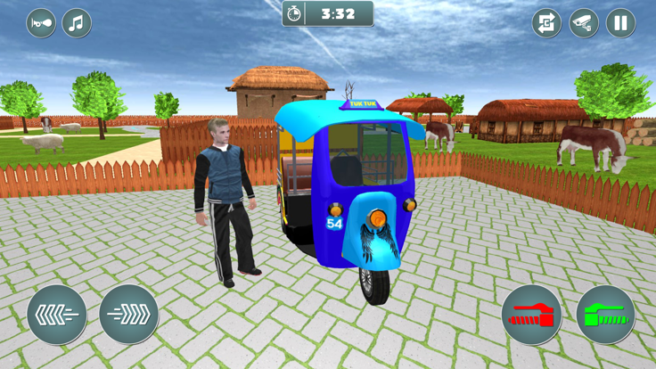 Auto Rickshaw Driving Game游戏截图