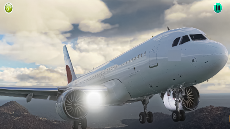 飞机飞行飞行员 Sim 3D游戏截图