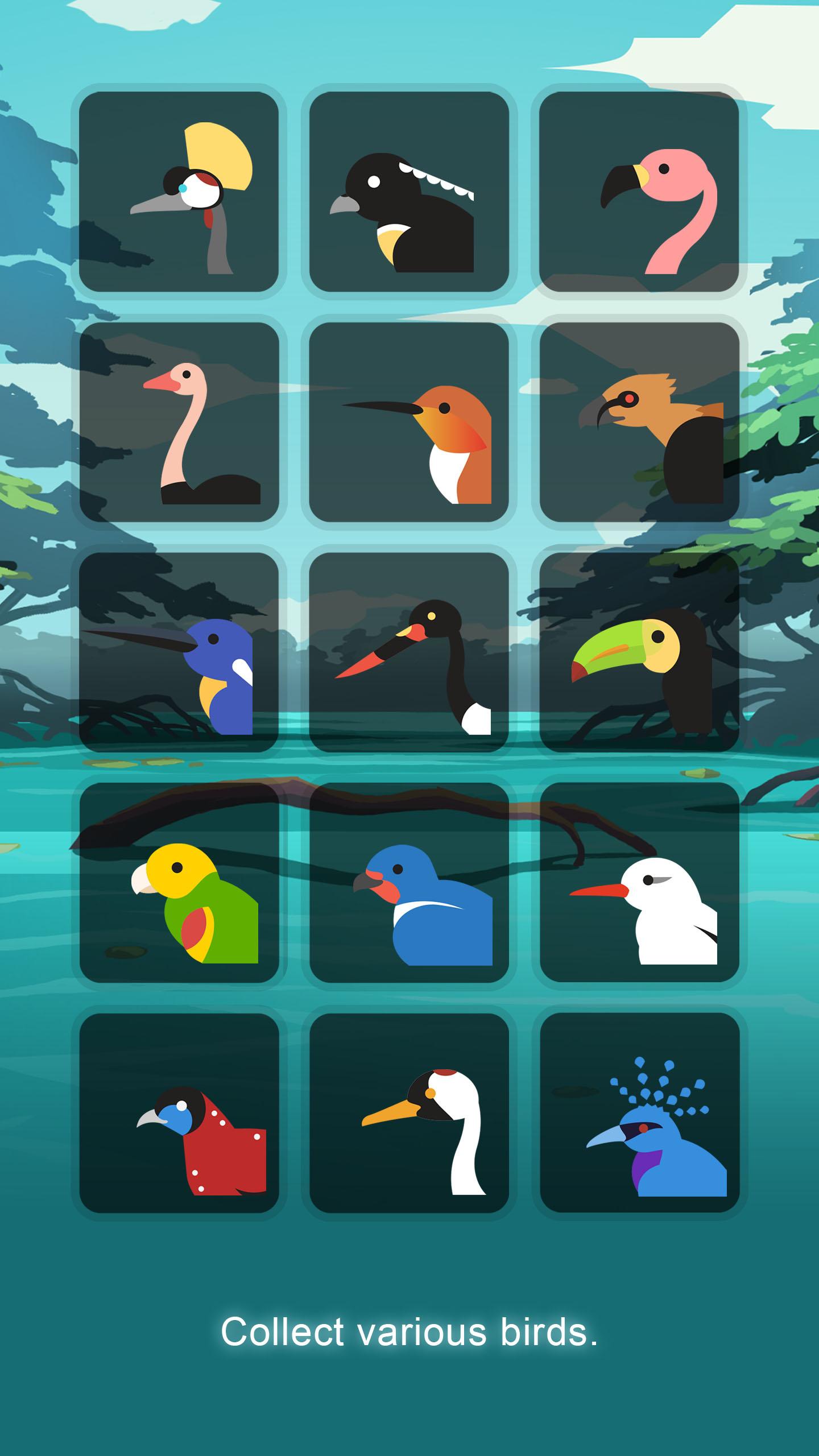 Birdstopia - Idle Bird Clicker Oasis游戏截图