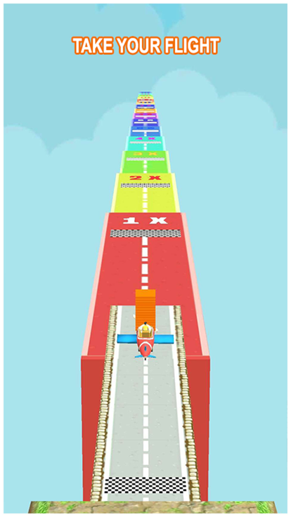 丛林飞赛3D天空滑翔机游戏截图