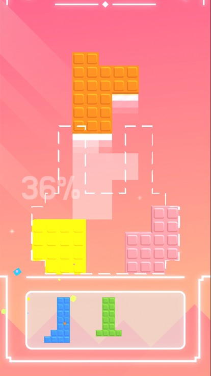Rainbow Block 3D游戏截图