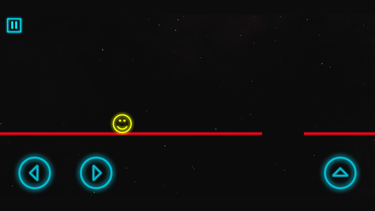 Neon Yellow Ball游戏截图