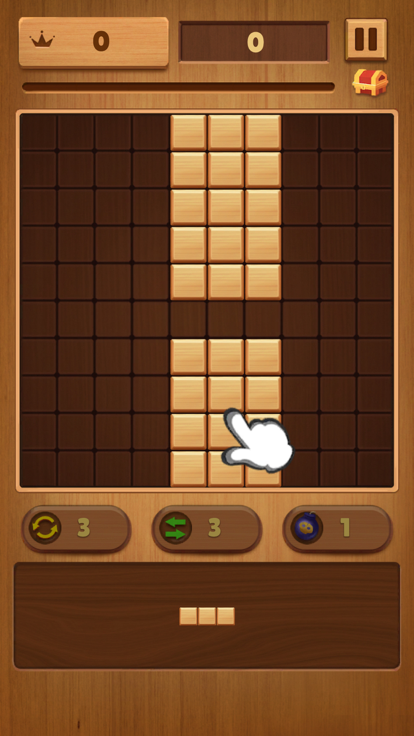 Woodytris: Block Puzzle游戏截图