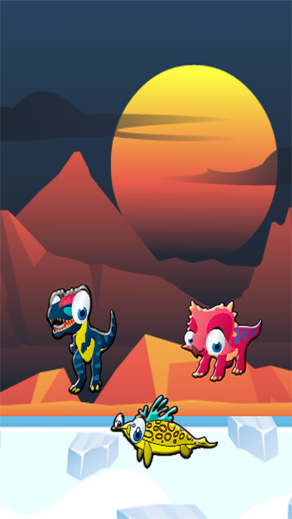 学龄前抓恐龙活动游戏截图