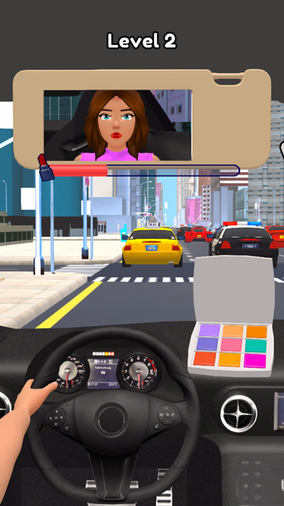 Make Up And Drive游戏截图