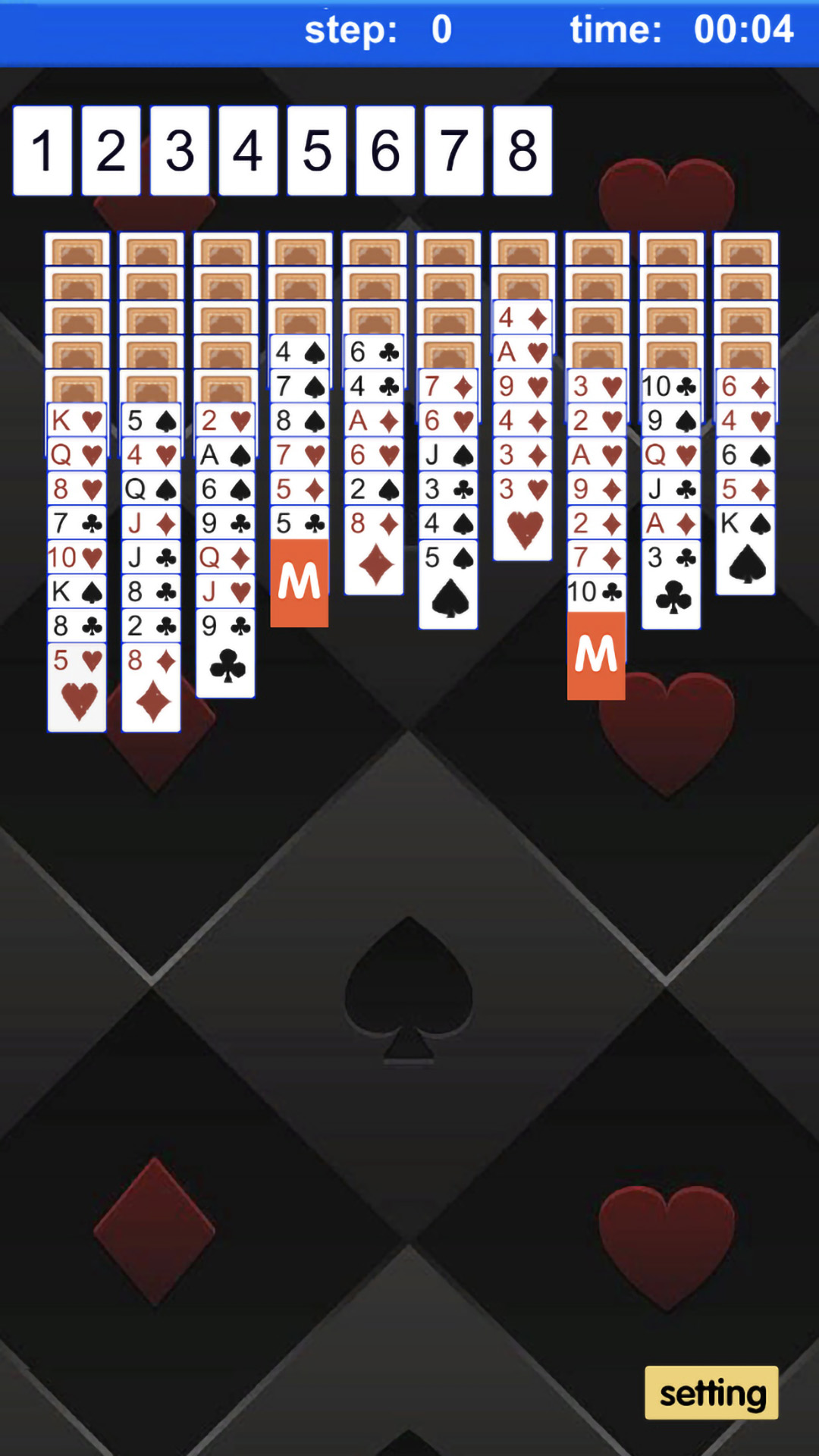 魔法蜘蛛纸牌游戏截图