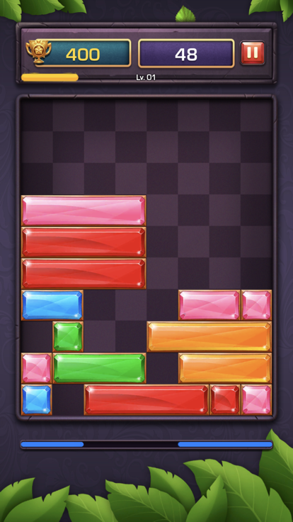 Drop Block Puzzle - Jewel Fun!游戏截图