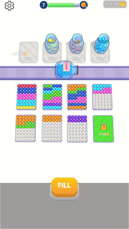 Color Candy Sort游戏截图