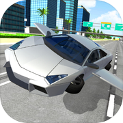 Flying Car City 3Dicon