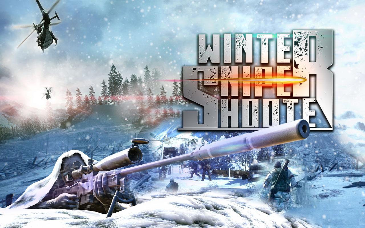 冬季山狙击手 - 现代射击战斗游戏截图