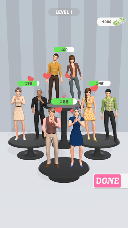 Valentine Match 3D游戏截图