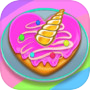 烹饪甜甜圈 - 独角兽甜品游戏icon