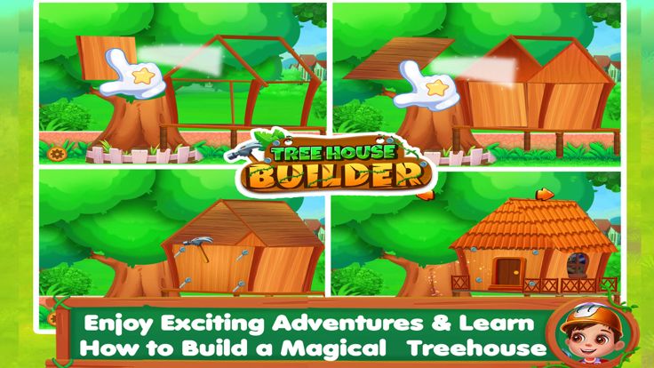Treehouse Builder! Build & Explore Treehouses游戏截图
