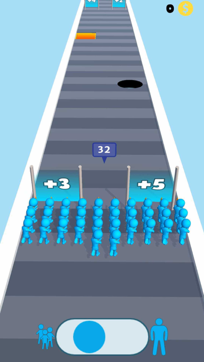 Shot Run Merge Master游戏截图
