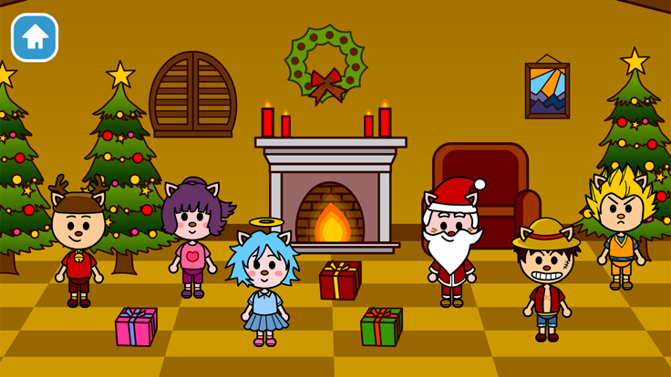 猫咪小镇:世界 - 过家家游戏游戏截图