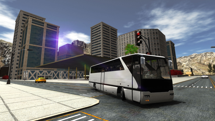 公共汽车模拟器 2k17-客车驾驶停车场3D游戏截图