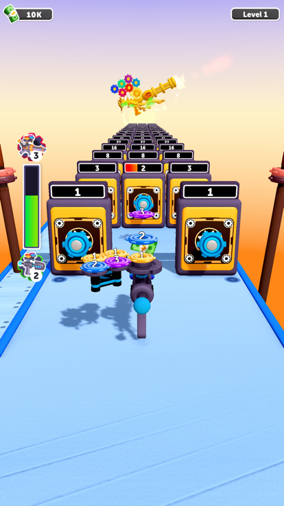 Gear Gun Run游戏截图