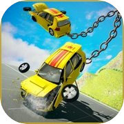 Chained Car Crash Beam Driving