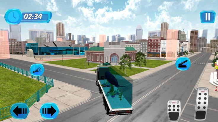 Sea Animals Transport Truck游戏截图