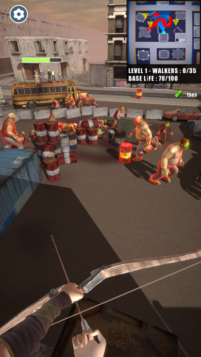 Archer Defence: Hunt Zombies游戏截图