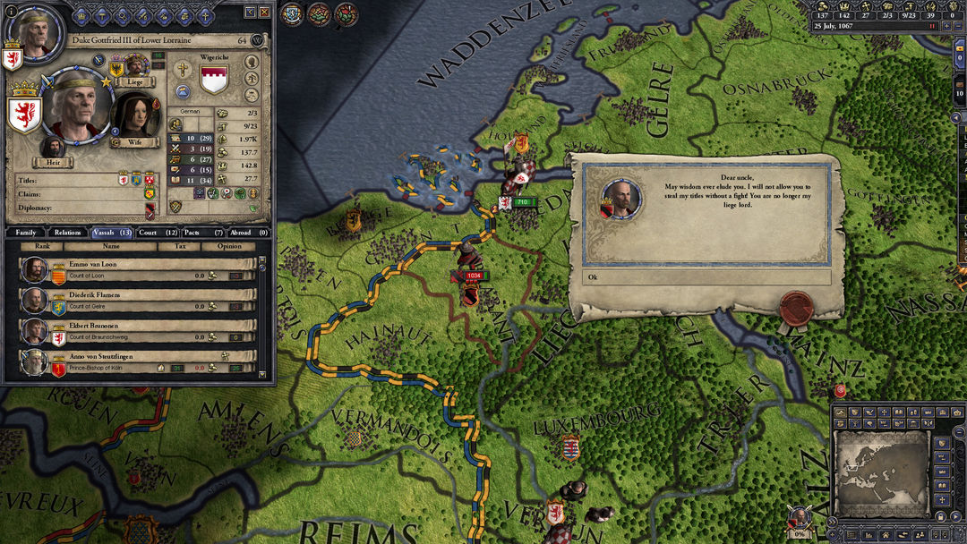Crusader Kings II游戏截图