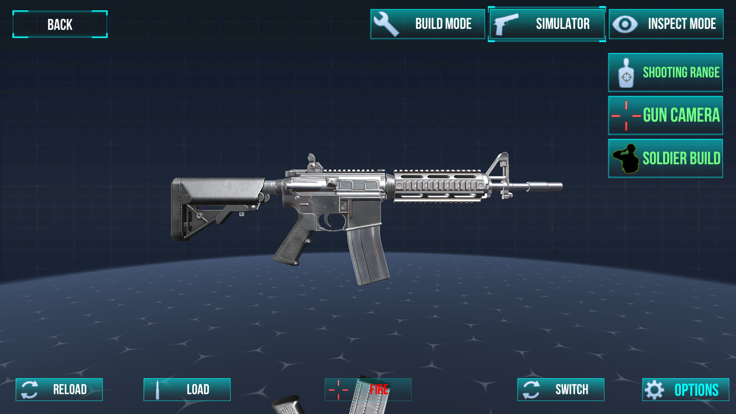 3D Gun Simulator Builder游戏截图