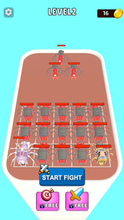Merge Spider Train游戏截图