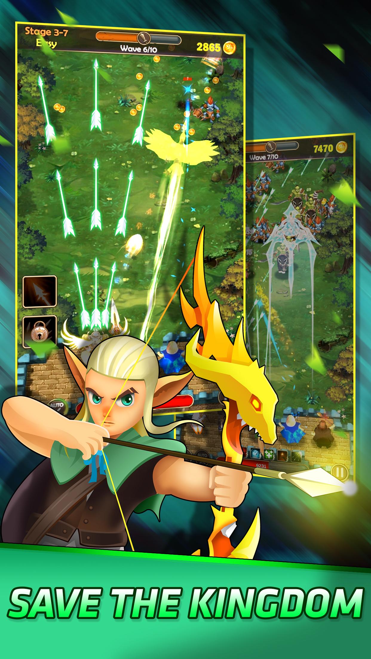 Guardians of Kingdom : Idle Defense War Fight游戏截图