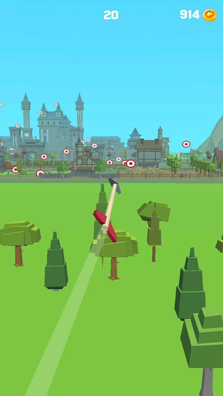 弓箭手射击游戏截图