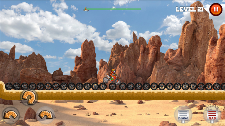 Moto XM hill climb-Amazing游戏截图